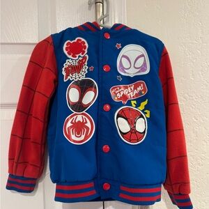 Disney Red and Blue Spider-Man Kids Hoodie